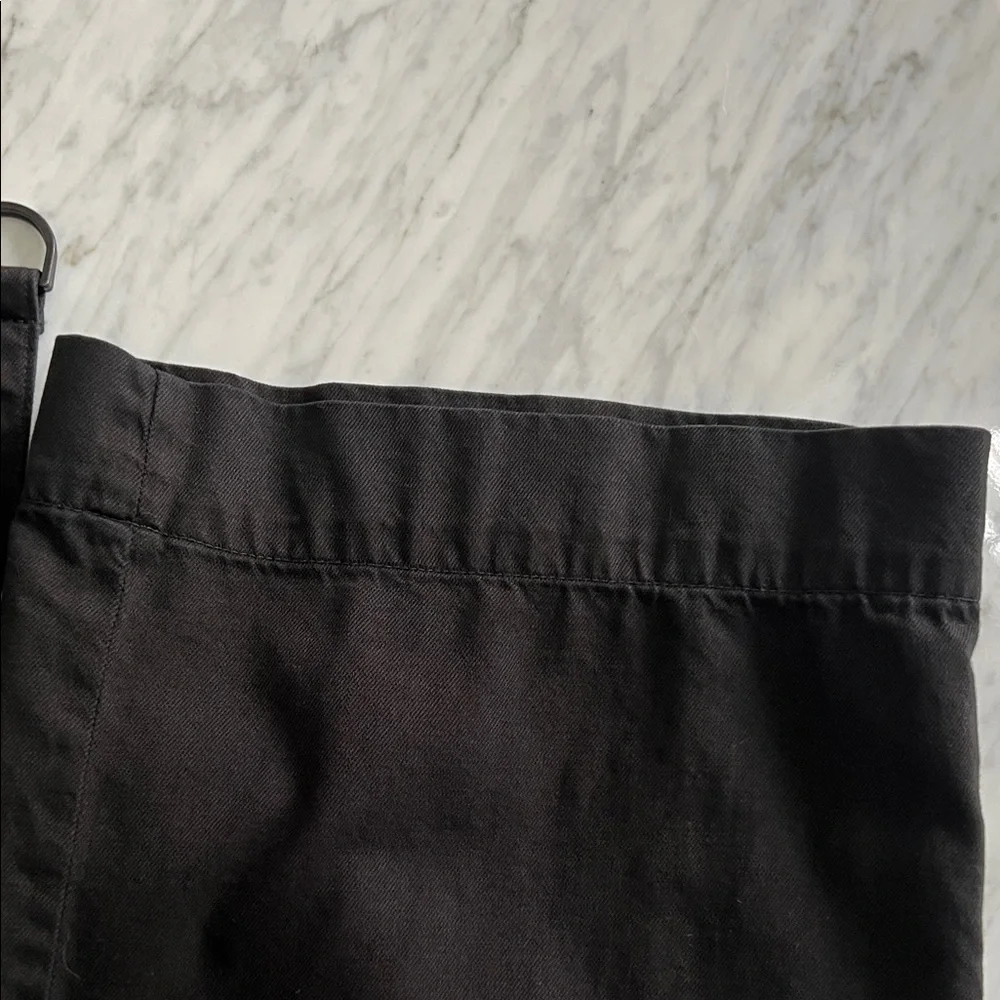 DL1961 ZOIE Wide Leg Black Women's Cargo Pants - Picture 7 of 9